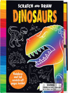 Scratch & Draw Dinosaurs - Scratch Art Activity Book