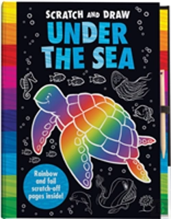 Bertrand.pt - Scratch & Draw Ocean Animals - Scratch Art Activity Book