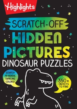 Bertrand.pt - Scratch-Off Hidden Pictures Dinosaur Puzzles