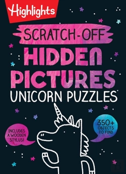 Bertrand.pt - Scratch-Off Hidden Pictures Unicorn Puzzles