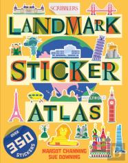 Scribblers Landmark Sticker Atlas