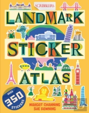 Scribblers Landmark Sticker Atlas