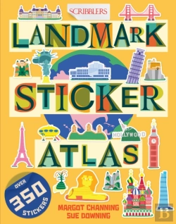 Bertrand.pt - Scribblers Landmark Sticker Atlas