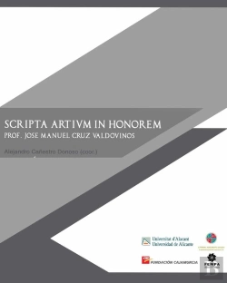 Bertrand.pt - Scripta Artivm In Honorem Prof. José Manuel Cruz Valdovinos