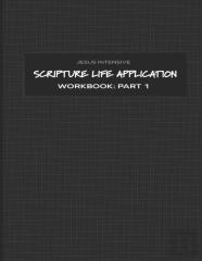 Scripture Life Application