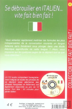 Bertrand.pt - Se Debrouiller En Italien Vite Fait Bien Fait