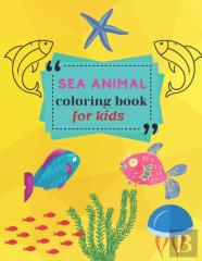 Sea Animal Coloring Book