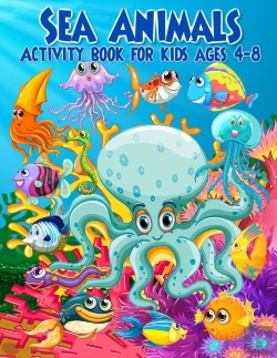 Bertrand.pt - Sea Animals Activity Book For Kids Ages 4-8