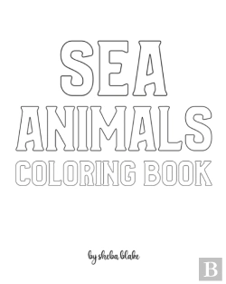 Bertrand.pt - Sea Animals Coloring Book For Children - Create Your Own Doodle Cover (8x10 Softcover Personalized Coloring Book / Activity Book)