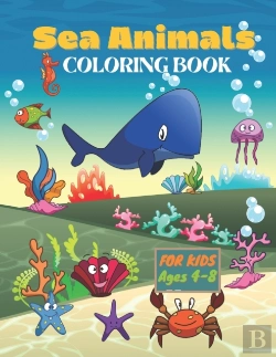 Bertrand.pt - Sea Animals Coloring Book For Kids Ages 4-8