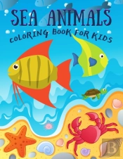 Sea Animals Coloring Book For Kids