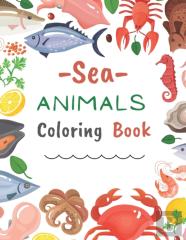 Sea Animals Coloring Book