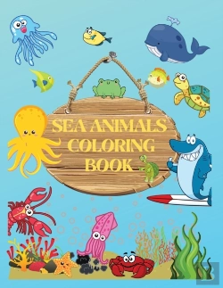 Bertrand.pt - Sea Animals Coloring Book: Large Print C
