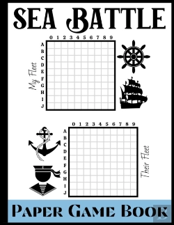 Bertrand.pt - Sea Battle Paper Game Book