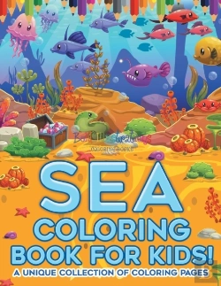 Bertrand.pt - Sea Coloring Book For Kids! A Unique Collection Of Coloring Pages