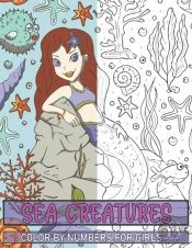 Sea Creatures Color By Number For Girls