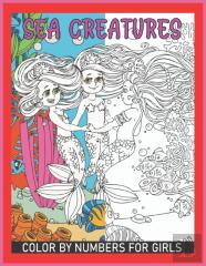 Sea Creatures Color By Number For Girls