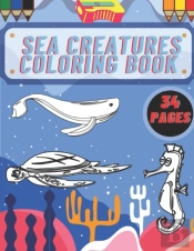 Sea Creatures Coloring Book