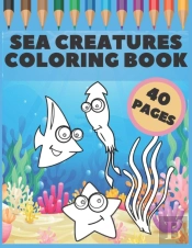 Sea Creatures Coloring Book