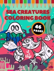 Sea Creatures Coloring Book