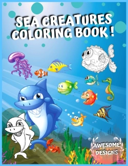 Bertrand.pt - Sea Creatures Coloring Book