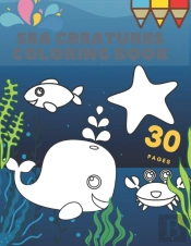 Sea Creatures Coloring Book