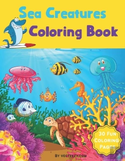 Bertrand.pt - Sea Creatures Coloring Book