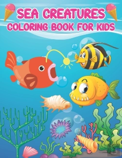 Bertrand.pt - Sea Creatures Coloring Book For Kids Ages 3-8