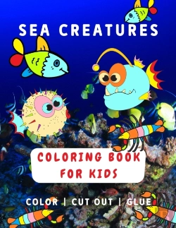Bertrand.pt - Sea Creatures Coloring Book For Kids