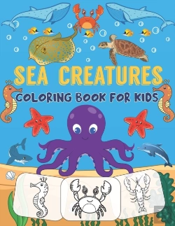 Bertrand.pt - Sea Creatures Coloring Book For Kids