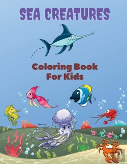 Bertrand.pt - Sea Creatures Coloring Book For Kids