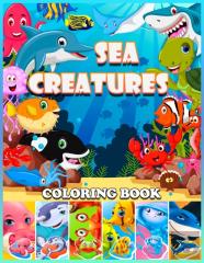 Sea Creatures Coloring Book