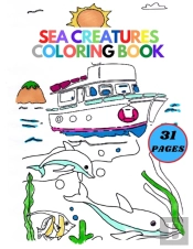 Sea  Creatures Coloring Book