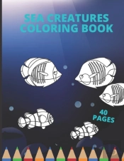 Sea Creatures Coloring Book