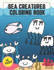 Sea Creatures Coloring Book