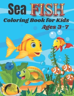 Bertrand.pt - Sea Fish Coloring Book For Kids Ages 3-7