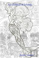 ''Sea Goddess Of Atlantis:'' Giant Super Jumbo Coloring Book Features 100 Coloring Pages Of Whimsical Sea Mermaids, Oceans, Creatures, Mermaid Fairies, And More For Relaxation (Adult Coloring Book)