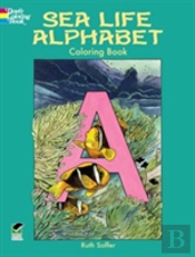 Sea Life Alphabet Coloring Book
