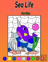 Sea Life Color By Number For Kids