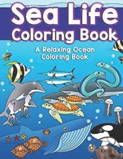 Bertrand.pt - Sea Life Coloring Book A Relaxing Ocean Coloring Book