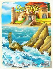 Sea Life Coloring Book For Adult