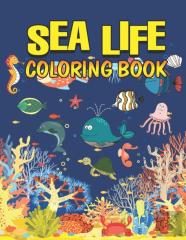 Sea Life Coloring Book