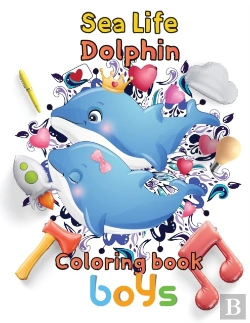 Bertrand.pt - Sea Life Dolphin Coloring Book Boys