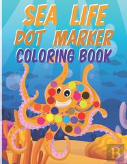 Sea Life Dot Marker Coloring Book
