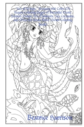 'Sea Of Wings:' Features 100 Color Me Happy Coloring Pages Of Beautiful Exotic Fantasy Fairies, Sea Mermaids, Sea Creatures, And More For Stress Relief (Adult Coloring Book)