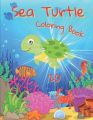 Sea Turtle Coloring Book