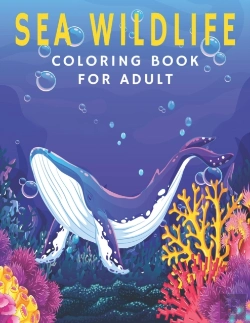 Bertrand.pt - Sea Wildlife Coloring Book For Adult