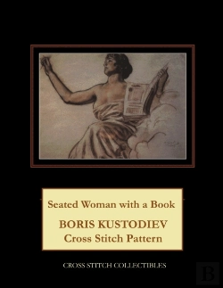 Bertrand.pt - Seated Woman With A Book: Boris Kustodie
