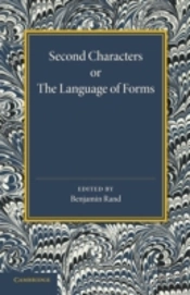 Second Characters Or The Language Of Forms