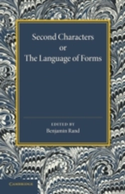 Bertrand.pt - Second Characters Or The Language Of Forms